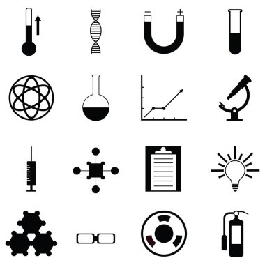 Laboratuvar Icon set