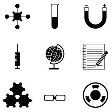 Laboratuvar Icon set