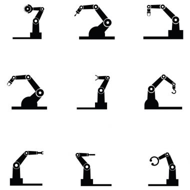 robot simge seti