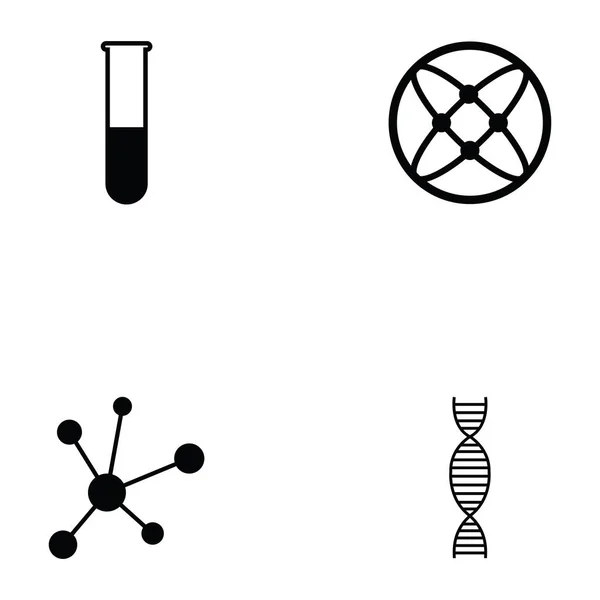 O conjunto de ícones do laboratório —  Vetores de Stock