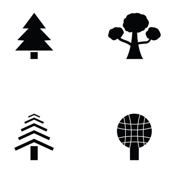 L'icône de l'arbre — Image vectorielle