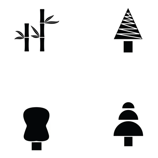 L'icône de l'arbre — Image vectorielle