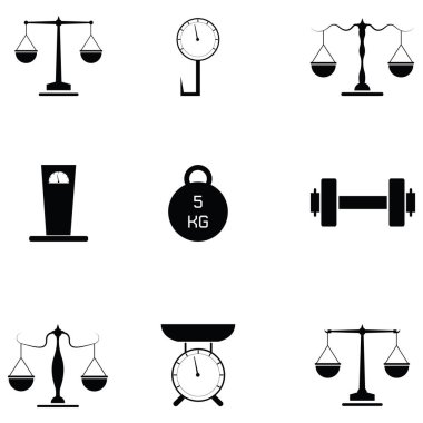 Ağırlık Icon set