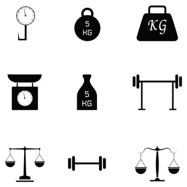 Ağırlık Icon set