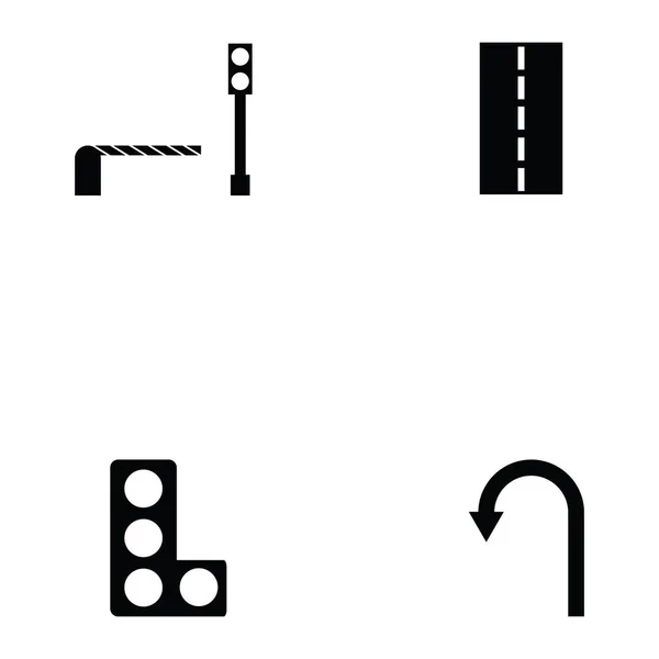 Трафік Icon Set — стоковий вектор