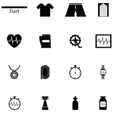 Bisiklet Icon set