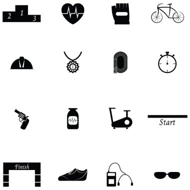 Bisiklet Icon set