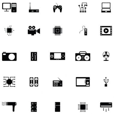 Elektronik Icon set