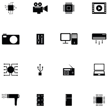 Elektronik Icon set