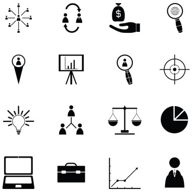 yönetimi Icon set