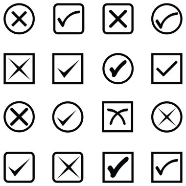 İşaret simgesi setini kontrol et