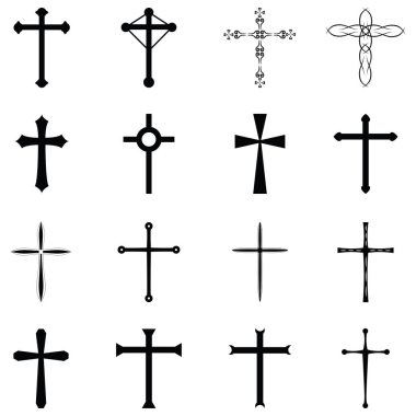 haçlar Icon set