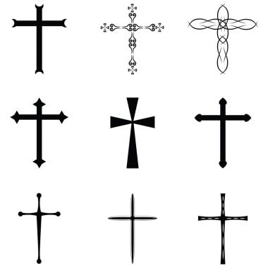 haçlar Icon set