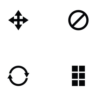 Menü Icon set