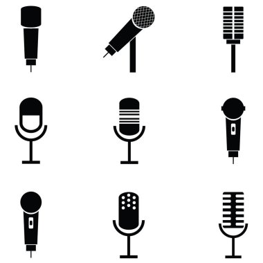 mikrofon Icon set