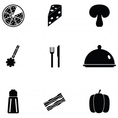 Pizza Icon set
