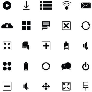 web Icon set