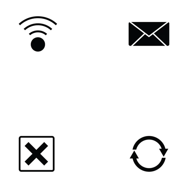 Ensemble d'icônes Web — Image vectorielle