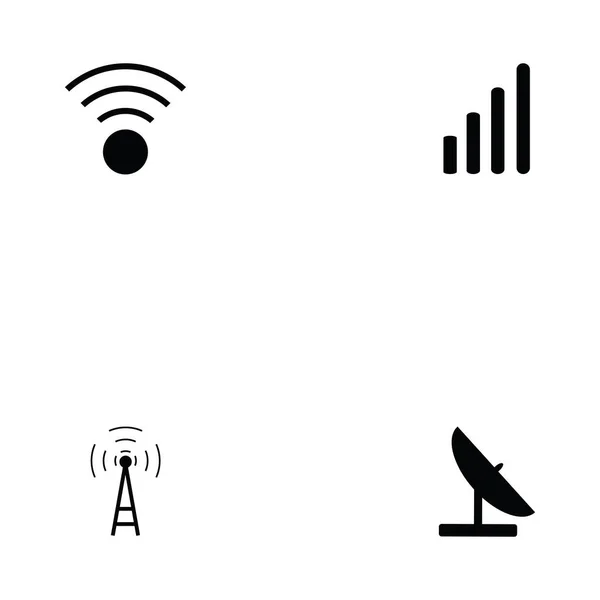 Ensemble d'icône sans fil — Image vectorielle