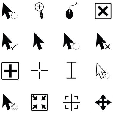 İmleç Icon set
