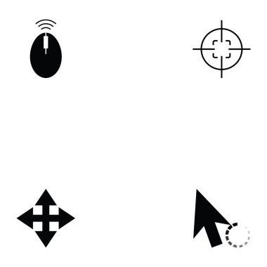 İmleç Icon set