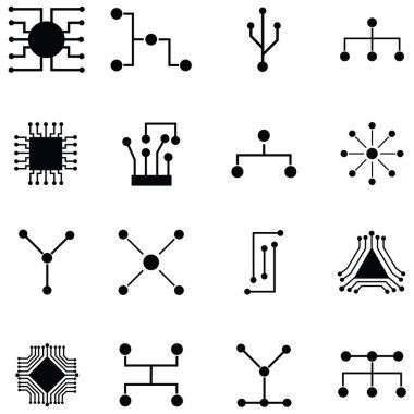 bağlantı simge seti