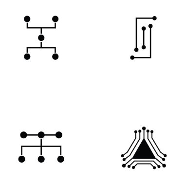 bağlantı simge seti
