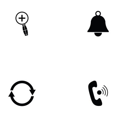 Sosyal ortam simgesi seti