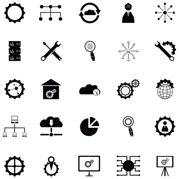 Systeem pictogrammenset — Stockvector