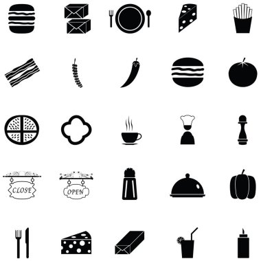 burger Icon set