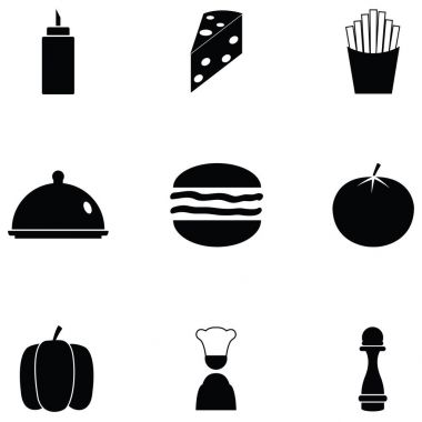 Burger Icon Set