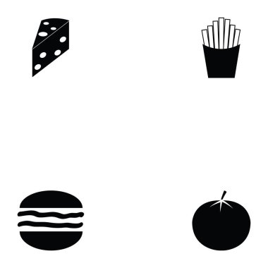 Burger Icon Set