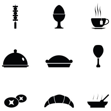 yiyecek simgesi ayarlandı