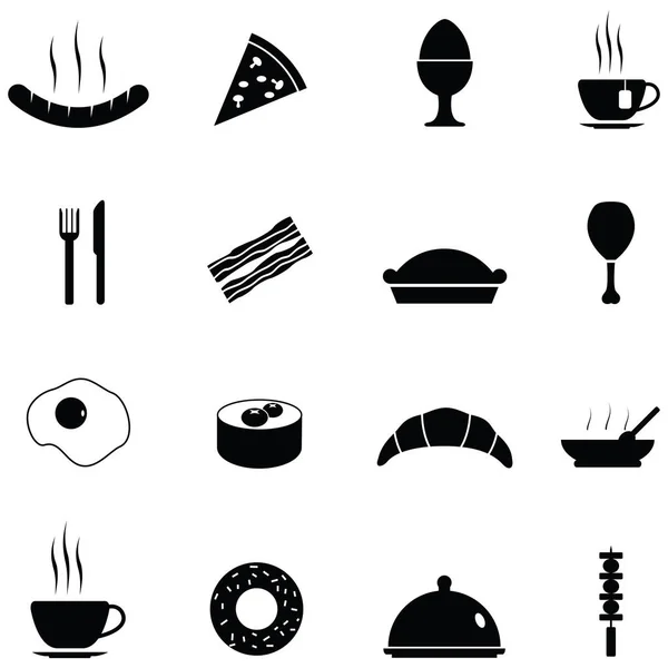 The food icon set — Stock Vector