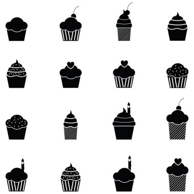 cupcake Icon set
