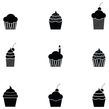 cupcake Icon set