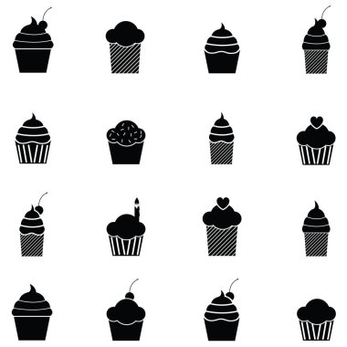 cupcake Icon set