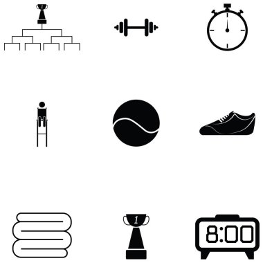 Tenis Icon set