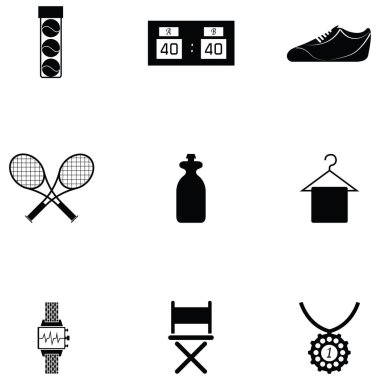 Tenis Icon set