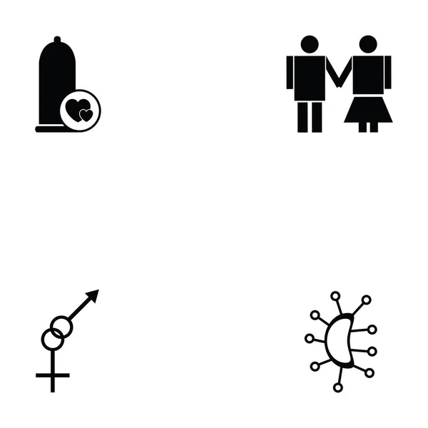 HIV pictogramserie — Stockvector