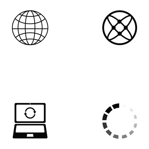 Conjunto de iconos de Internet — Archivo Imágenes Vectoriales