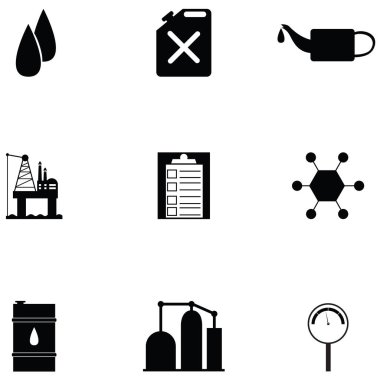 Petrol Icon set