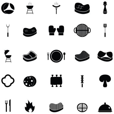 Biftek Icon set
