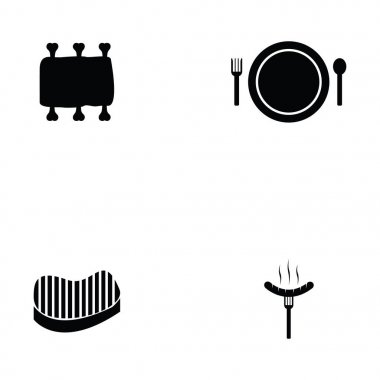 Biftek Icon set