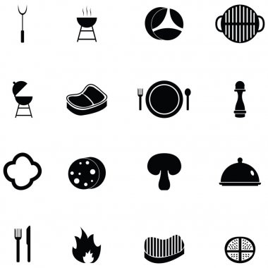 Biftek Icon set