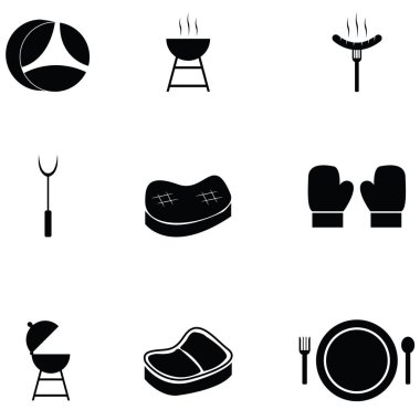 Biftek Icon set