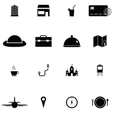 Turizm Icon set