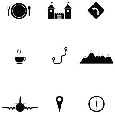 Turizm Icon set