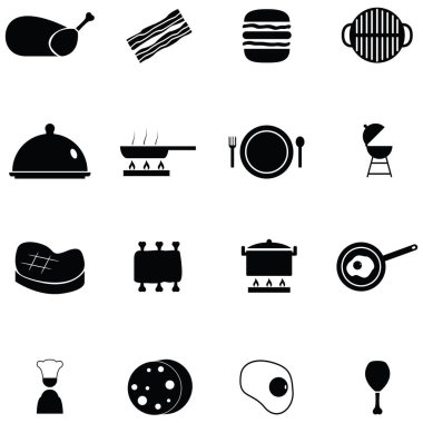 Yemek Icon set