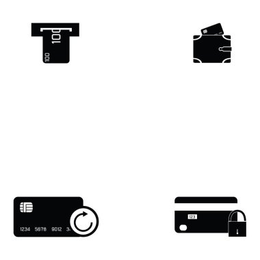 kredi kartları Icon set